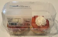 Tartelettes fraise crème