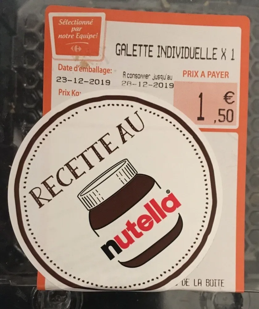 Galette des Rois au Nutella