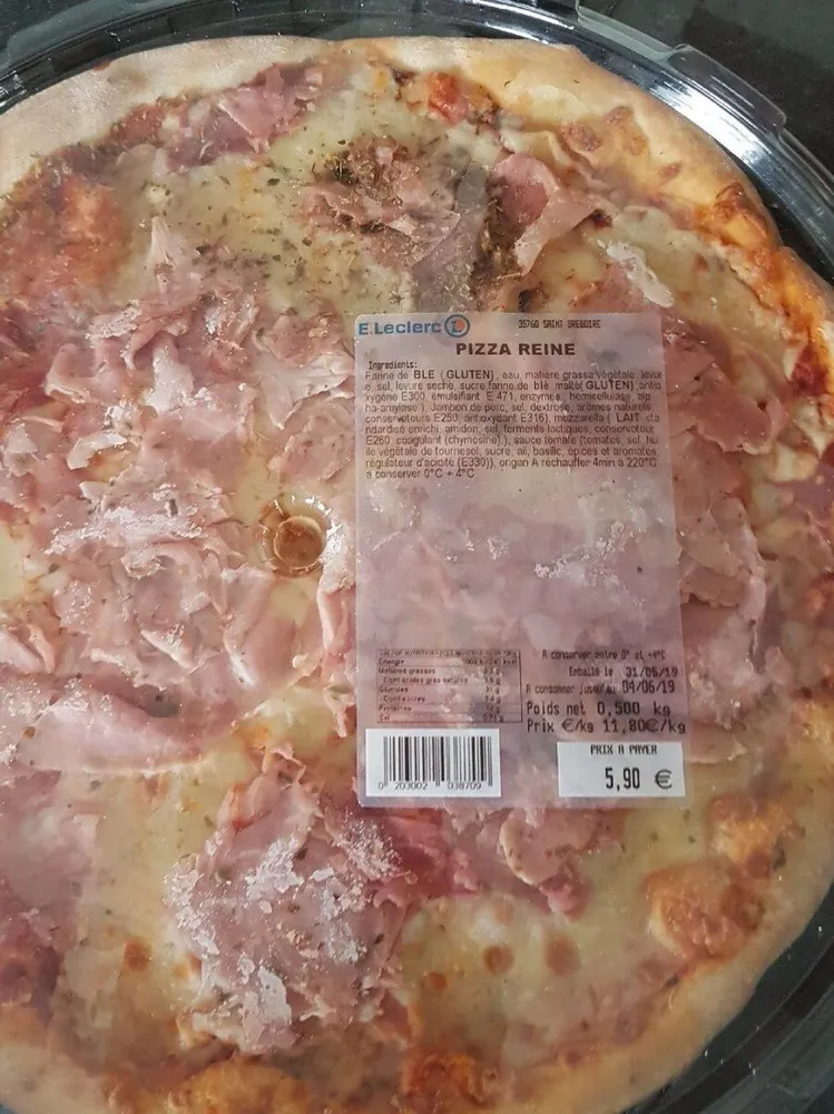 pizza maison leclerc