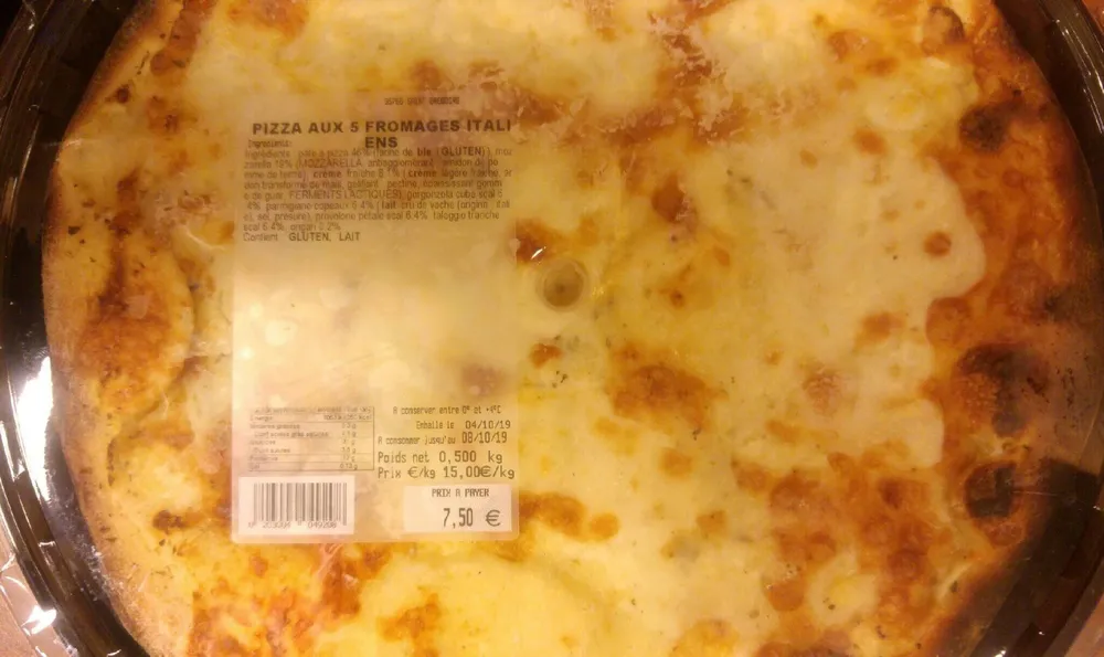Pizza 5 fromages
