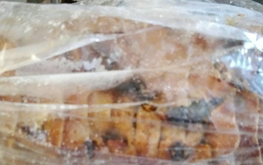 Pain de seigle raisins