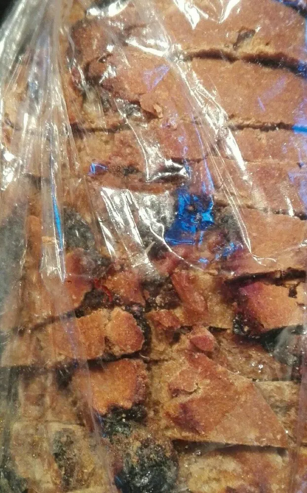 Pain de seigle raisins