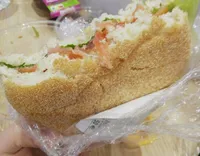 Bun saumon fumé