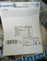 Pain moulé 400g