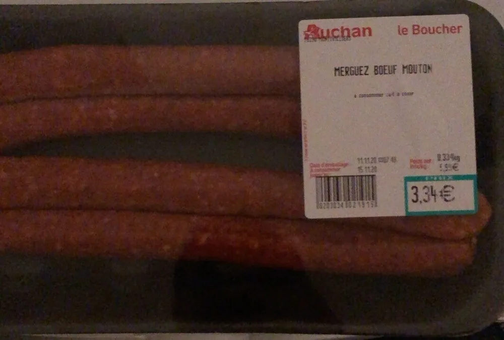 Merguez boeuf mouton