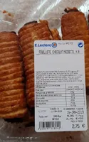 Feuilleté chocolat noisette