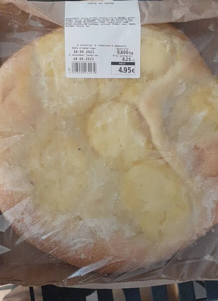 Tarte au sucre