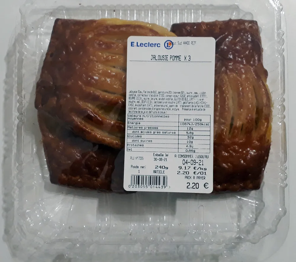 Jalousie pomme