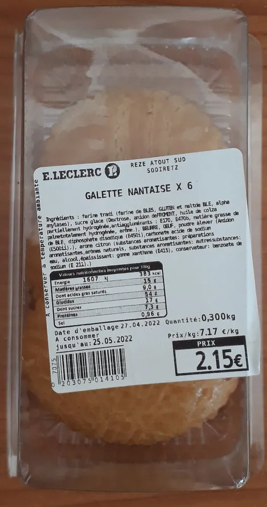 Galette Nantaise