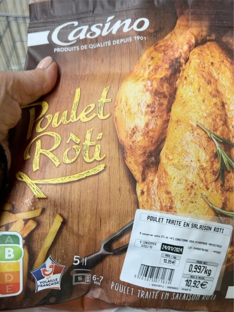 Poulet roti