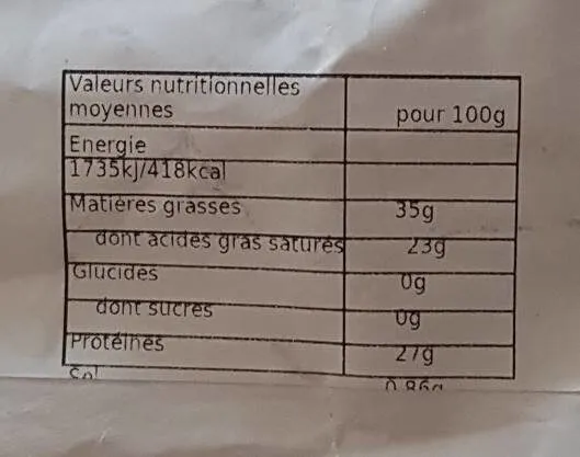 Comté 20-24 mois réserve AOP