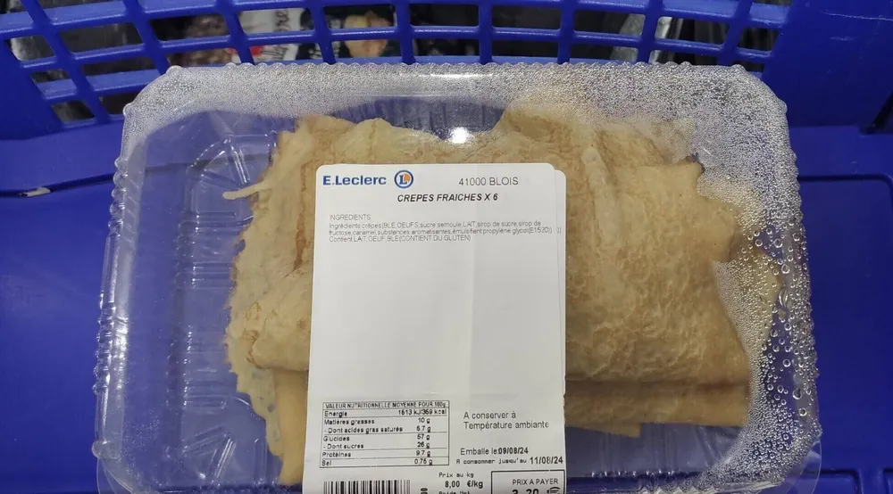 Crêpes fraîches