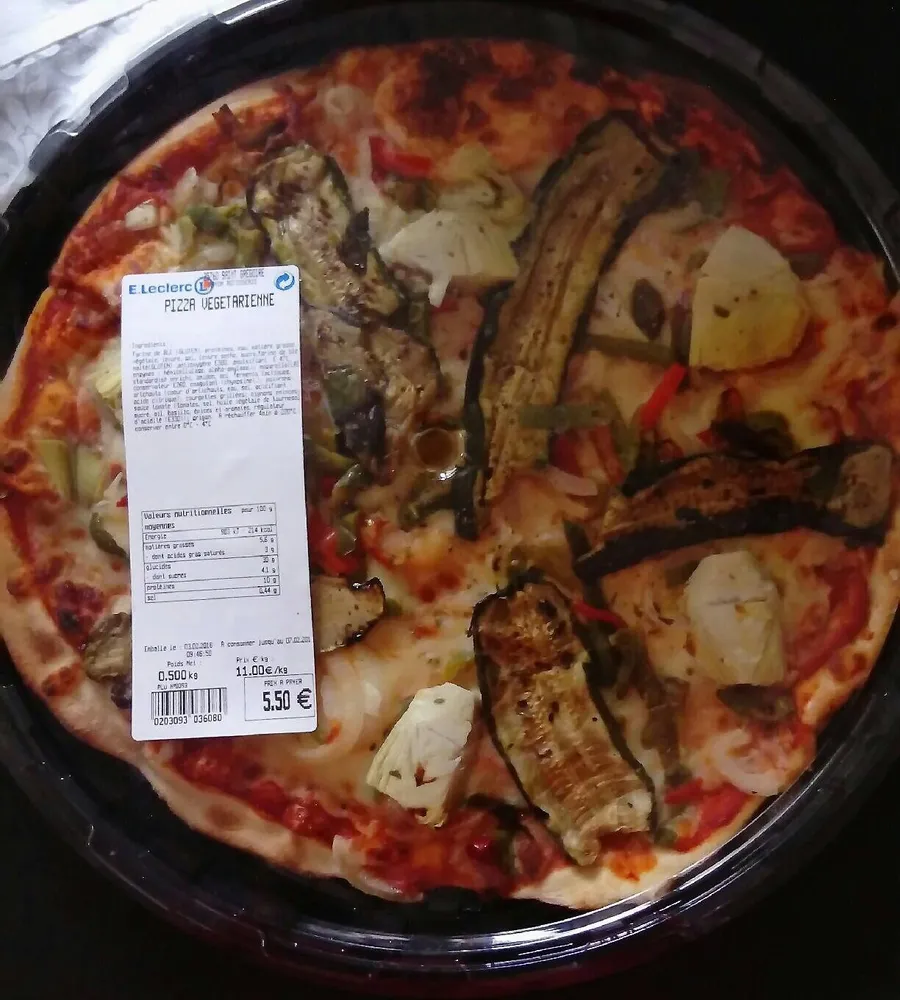 Pizza végétarienne