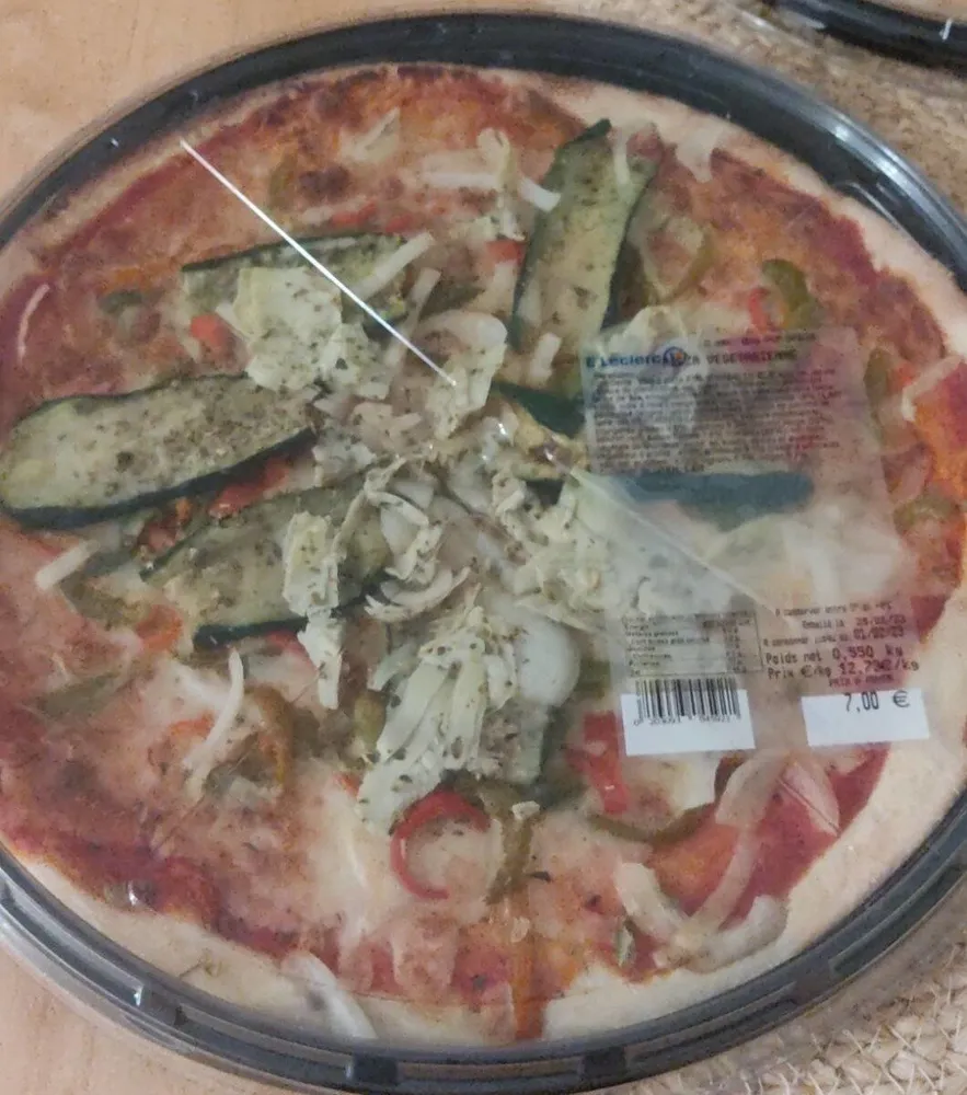 Pizza végétarienne