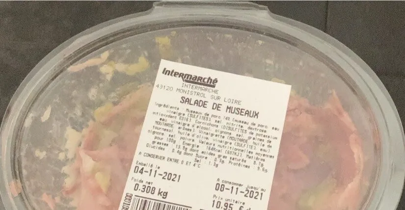 Salade de museaux