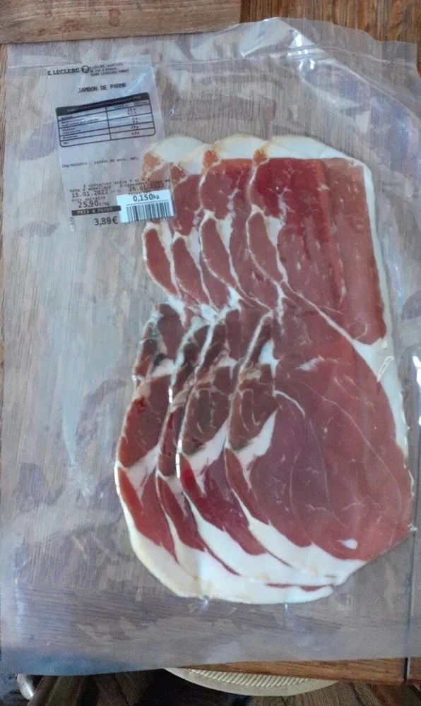 Jambon de parme