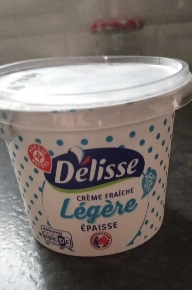 crème fraîche légère épaisse