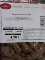 Quenelles de foie cuites
