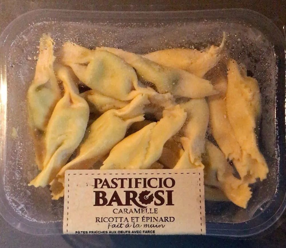 Caramelle ricotta et epinard