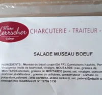 Salade museau de boeuf