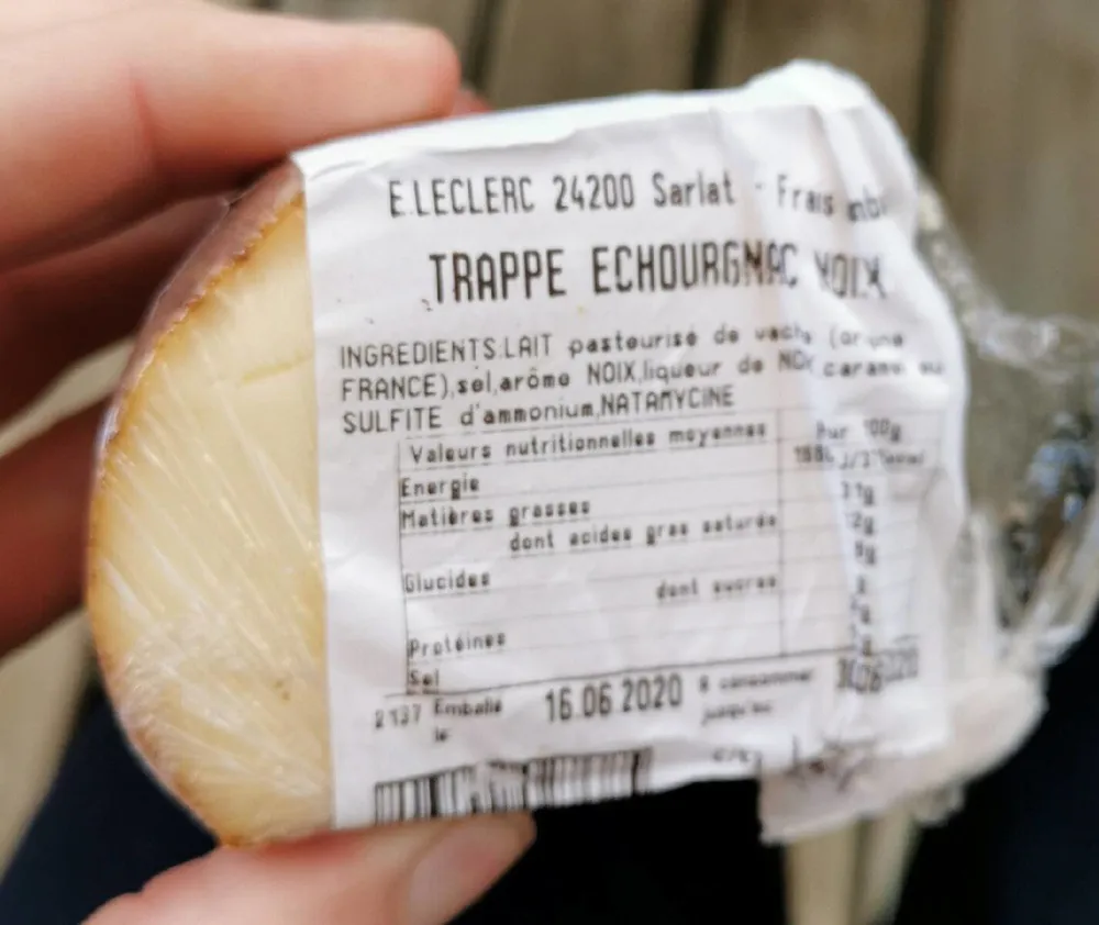 Trappe echourgnac noix