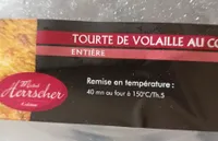 Tourte de volaille au cognac