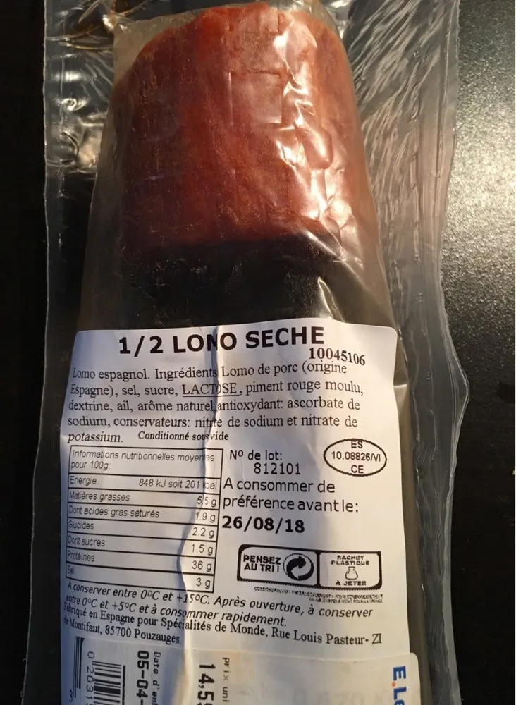 Lomo seche