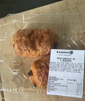 Pain chocolat  3 meuniers