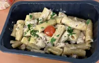 Tortiglioni poulet lardon boursin