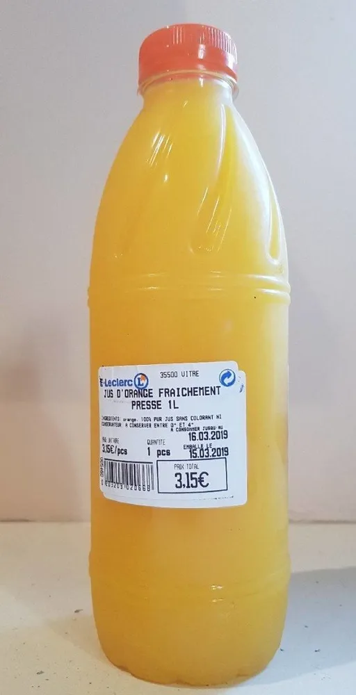 Jus d'orange