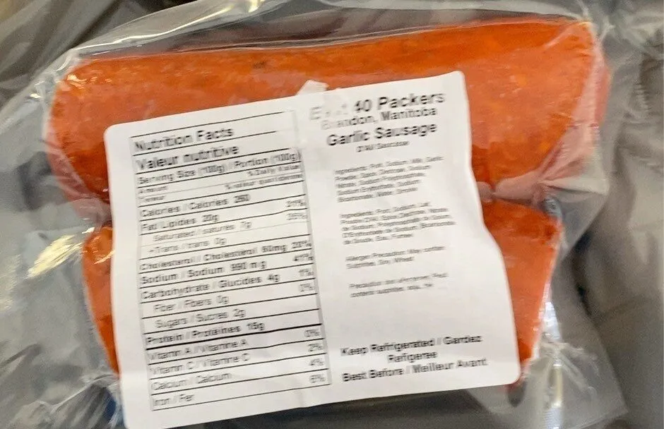 Garlic sausage