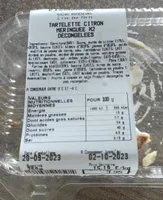 Tartelette citron meringuée
