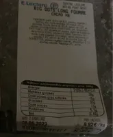 Big dots long fourre cacao x6