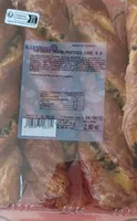 Torsades crème/pépites choc