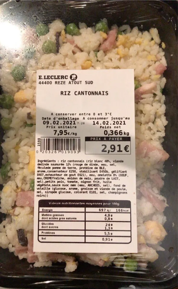 Riz cantonnais