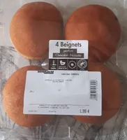 4 Beignets Parfum Chocolat Noisette