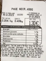 Pavé noir