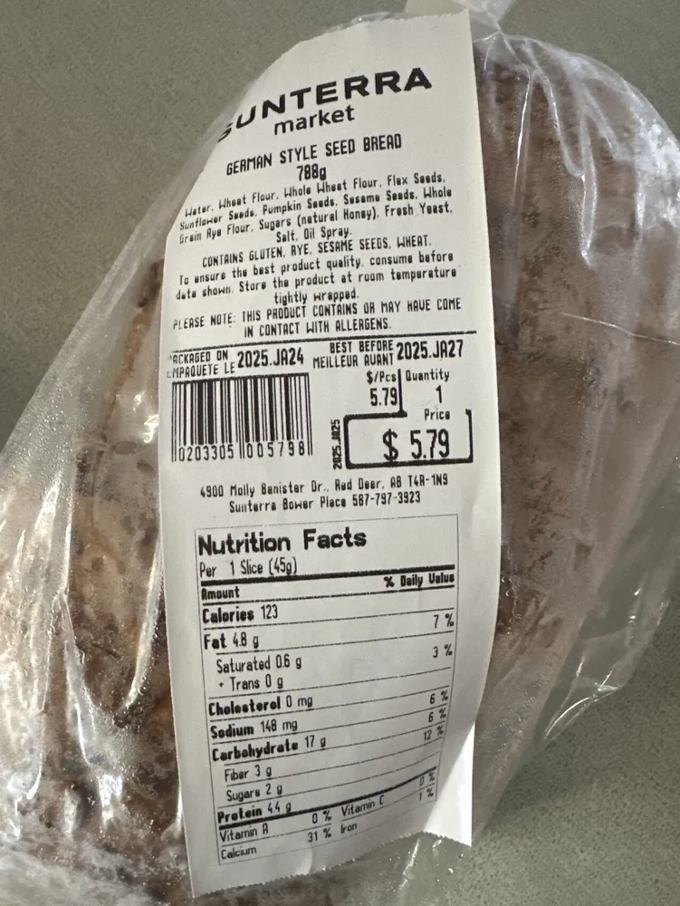 German Style Seed Bread