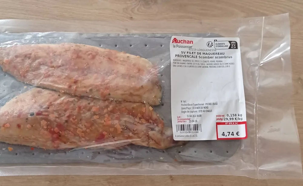 Filet de maquereau provençale