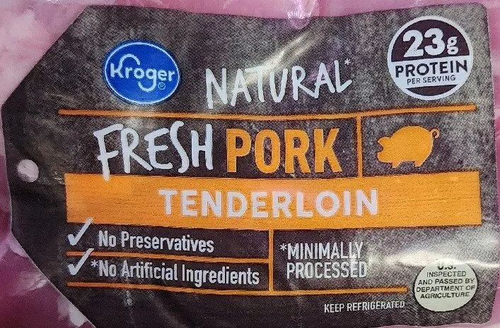 Raw Pork Tenderloin