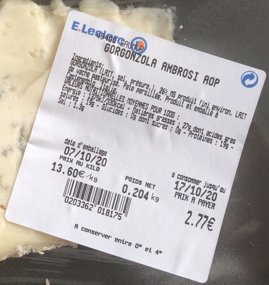 Gorgonzola Ambroisi AOP