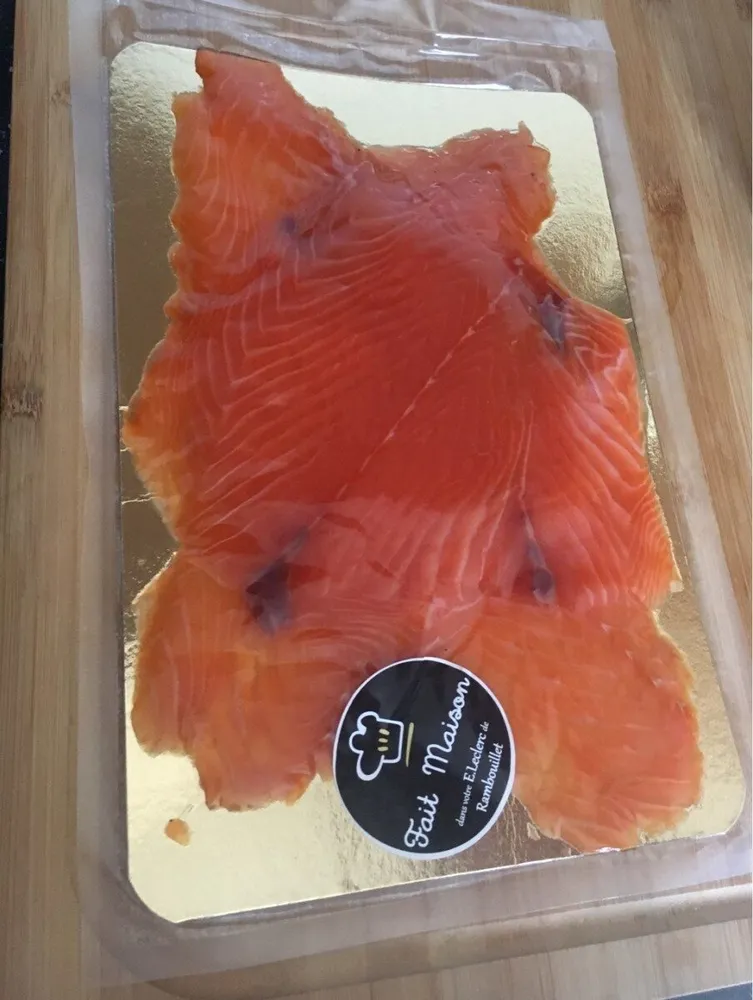 Saumon fume maison