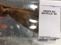 Crepe au nutella leclerc