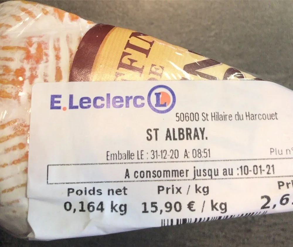 Fromage Saint Albray