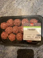 Boulettes de boeuf assaisonnees