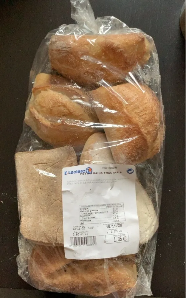 Petits pains tradition