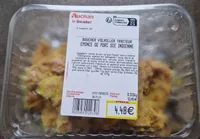 Émincé de porc sauce indienne