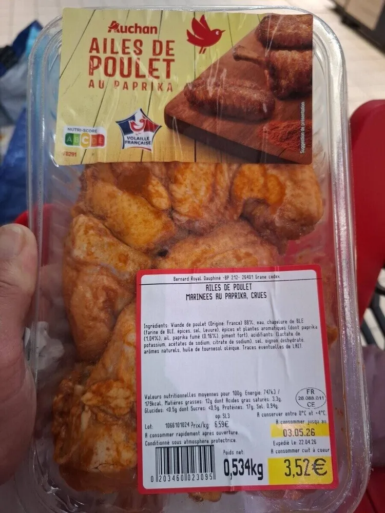 ailes poulet