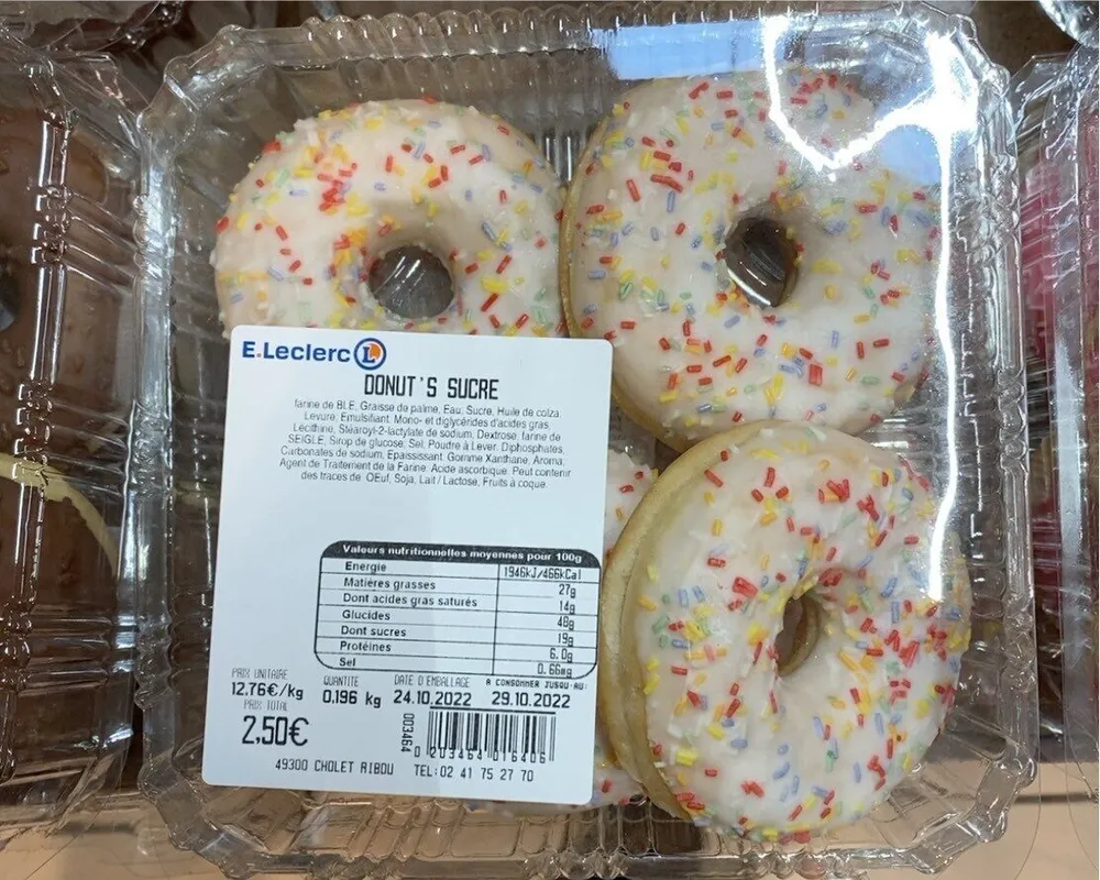 Donut’s sucre