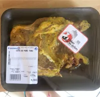 Cote de porc thai